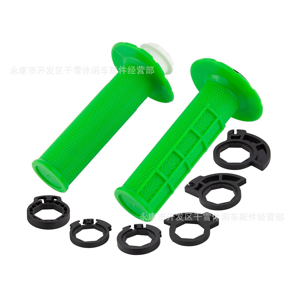 Puños de manillar universales con función de autobloqueo, aptos para motocicletas todoterreno KTM, Honda, Kawasaki, Yamaha GAS.