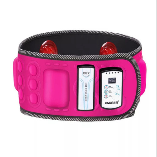 X5 Men's and Women's Charging Model Massage Waist Belt: Infrared Heating, Vibration, Fat-Shaping, and Gentle Shaking Device