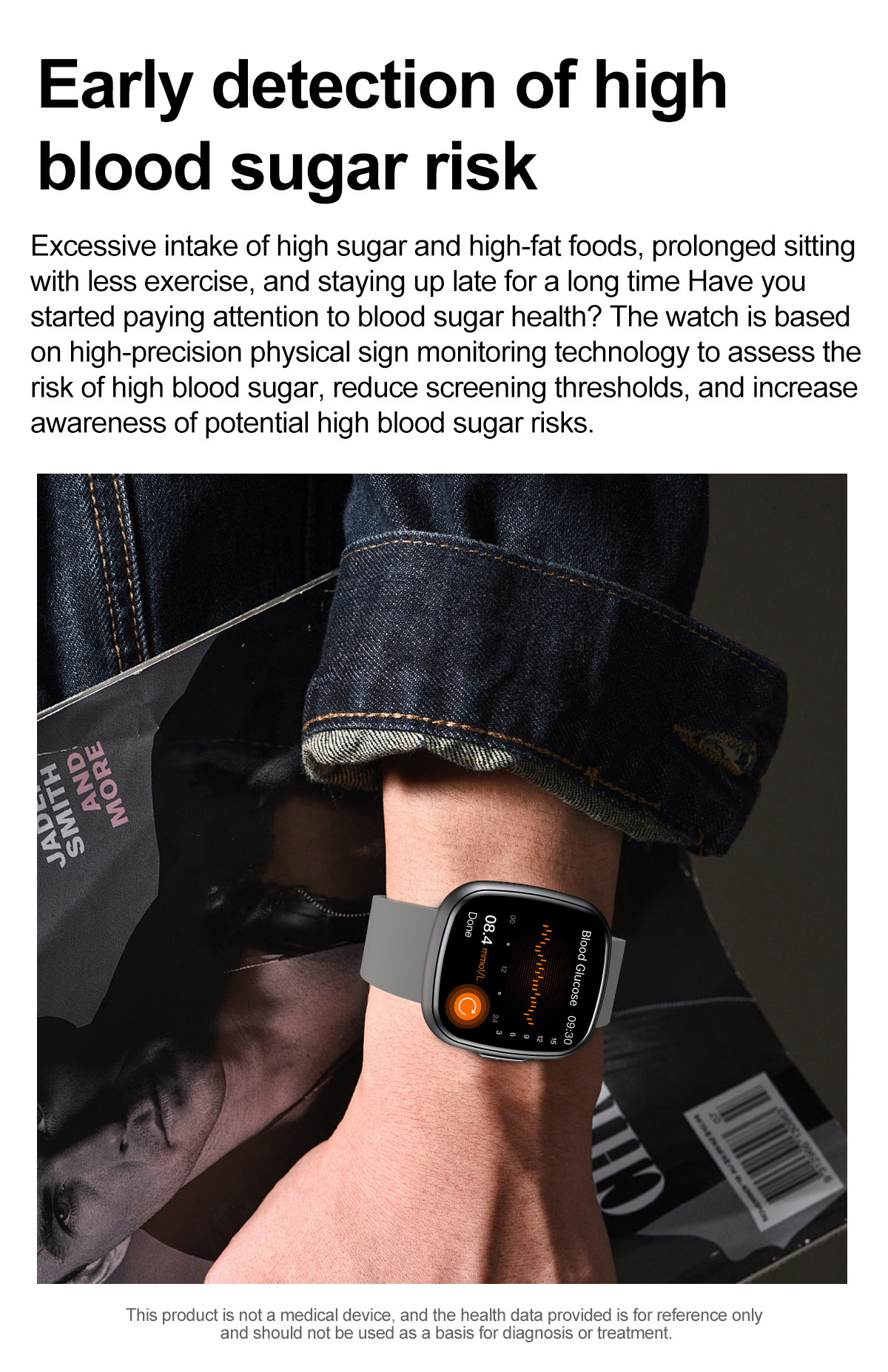 Smartwatch With Ecg Bluetooth Calling Heart Rate & Body Temp_voghion.com