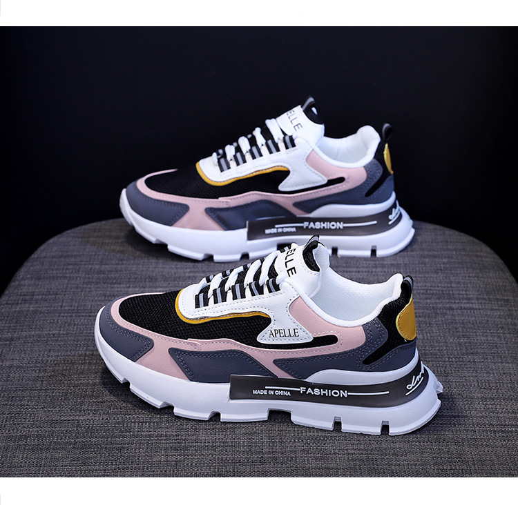 Daddy Shoes Damen 2023 Frühjahr Neue koreanische Version der Wild Ins Student Sportschuhe Damen Street Shooting Casual Damenschuhe NK77_voghion.com