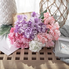 Hydrangea artificial flower plant INS wedding decorations INS style artificial plant wall home rose flower MW66779