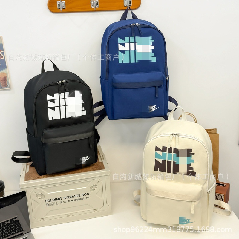 Factory Direct Sales Backpack Large Capacity Trendy Backpack School Bag Computer Bag Student School Bag Cross-Border Backpack