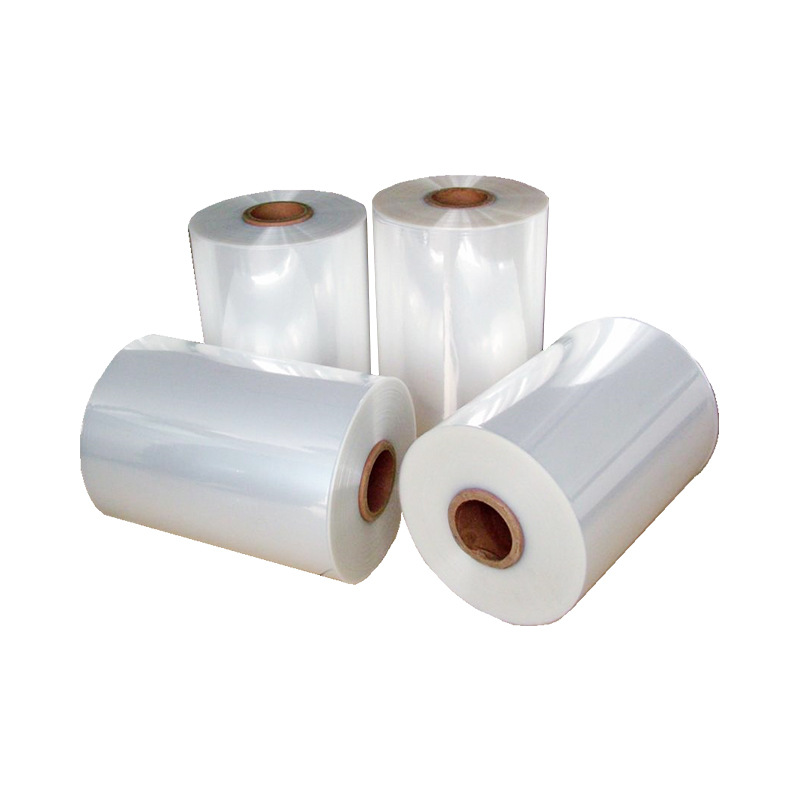 Película retráctil de PVC botella de bebida de té transparente embalaje exterior bolsa de plástico control remoto a prueba de polvo película retráctil al por mayor