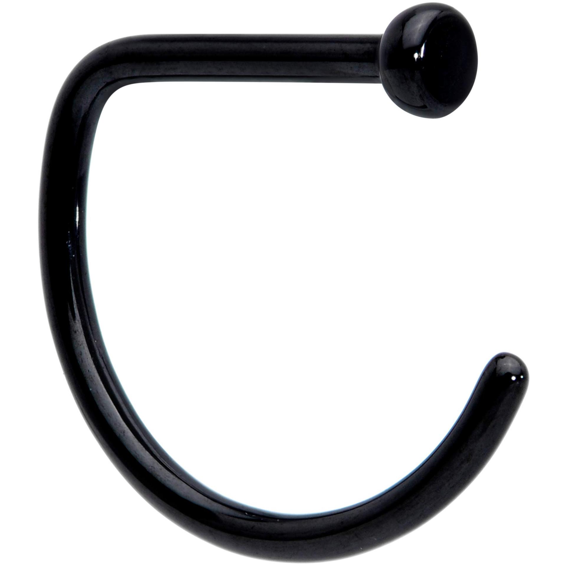 G23 Titanium D-Shaped Nose Clip - No Piercing Required, Nose Ring Clip for Non-Pierced Look detail image 17