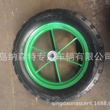 厂家批发各尺寸橡胶实心轮手推车配套手推车WB6400使用大方块15X3