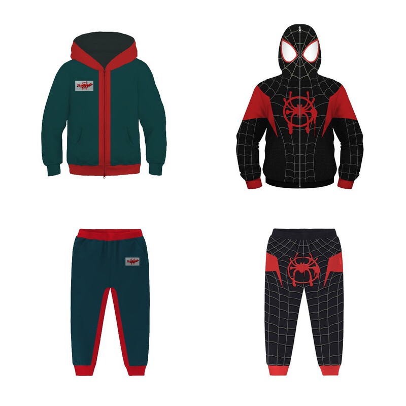 New Avengers Parallel Universe Sweater 3D Print New Era Trousers Anime Kids COSPLAY