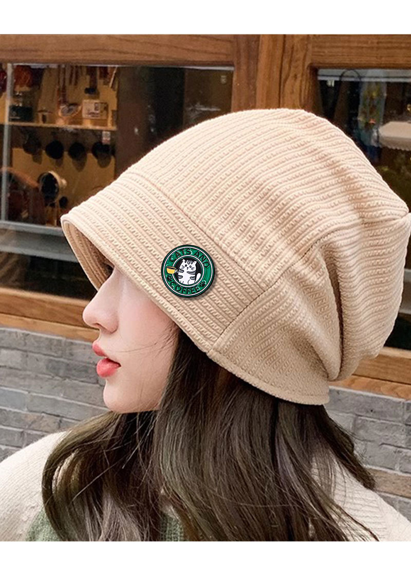 Cute, Modern Style Style Cute Modern Style Pin Coffee Cup Letter Cat Alloy Enamel Unisex Brooches