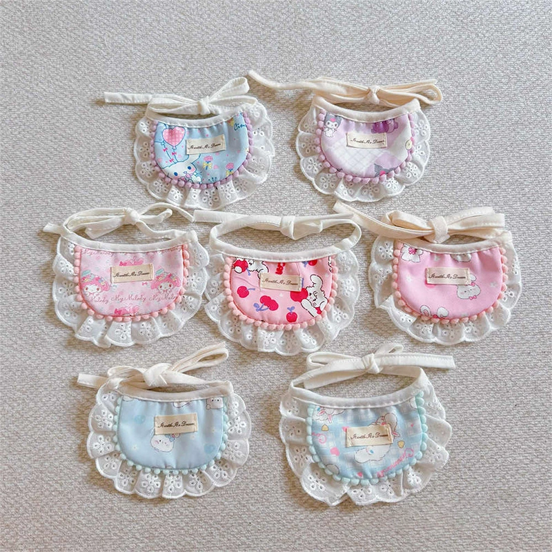 Нагрудник для собаки, полотенце для слюны щенка, нагрудник для еды, карман для слюны домашнего животного, шейный платок, украшение для собак маленького размера йоркширского терьера