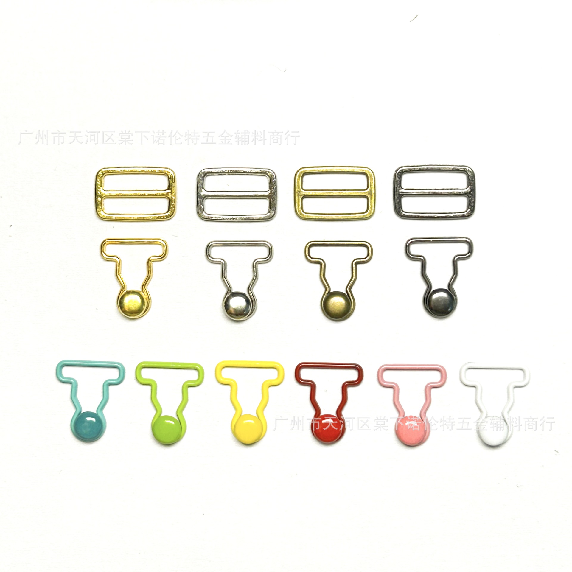 9mm mini hebilla de calabaza 4mm clavo de hongo hebilla de cinturón de bebé tela pequeña 6 puntos hebilla de muñeca accesorios