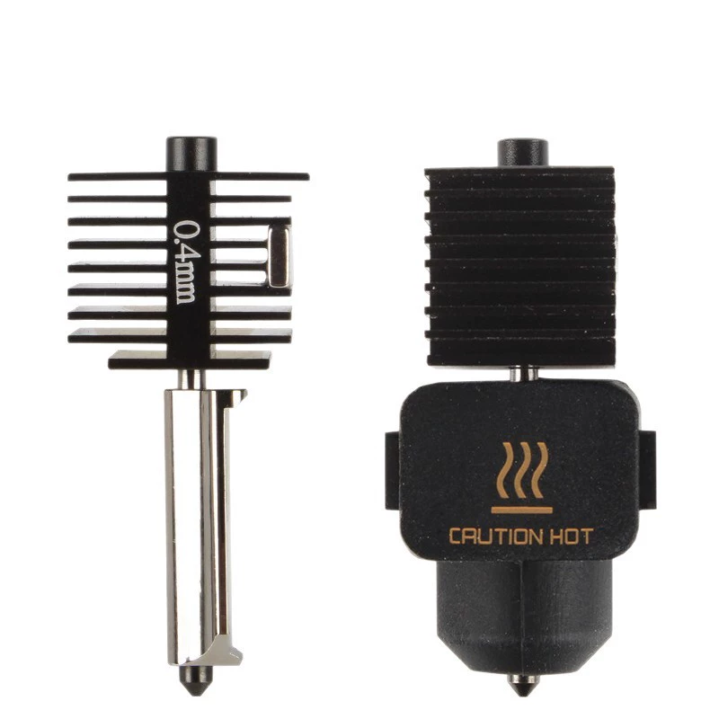 Tuozhuzi A1 mini/A1 сопло хотэнда, сборка печатающей головки, термоизоляционный силиконовый рукав, шестерня экструдера, вентилятор