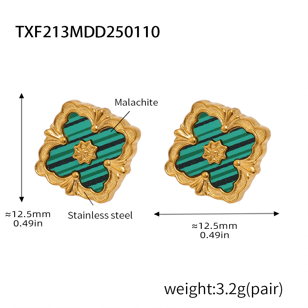 Nuevo buchilati cuatro hojas de flores 5 pulseras de flores CNC versión alta chapado 18k lujo ligero diamante corte en stock