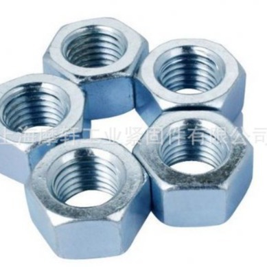不锈钢304 316  GB6170 六角螺母 美制六角螺母 六角加厚螺帽