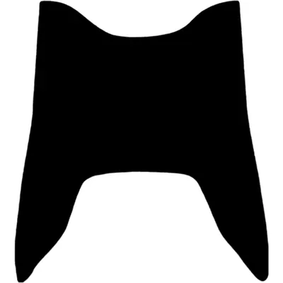 Foot Mats That Are — Electric vehicle foot mat - pure-black-without-pictures-free-velcro-kuqi-s5s7s9