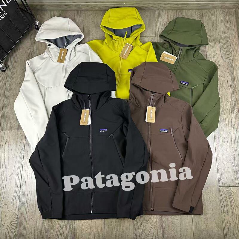 Pata Autumn New Outdoor Couple Waterproof Breathable Soft Shell Jacket Unisex Windbreaker Pata Autumn New Outdoor Couple Waterproof Breathable Soft Shell Jacket Unisex Windbreaker