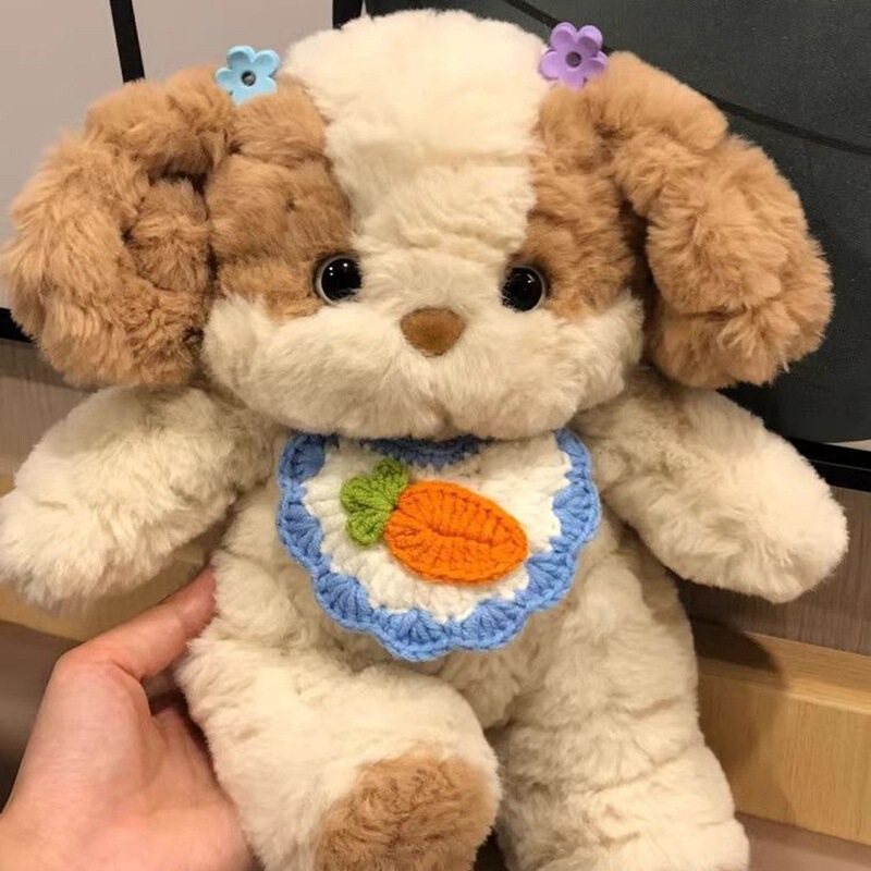 かわいいインターネット有名人ウサギ人形おやすみウサギ子犬睡眠人形綿人形ぬいぐるみ女の子ギフト|undefined