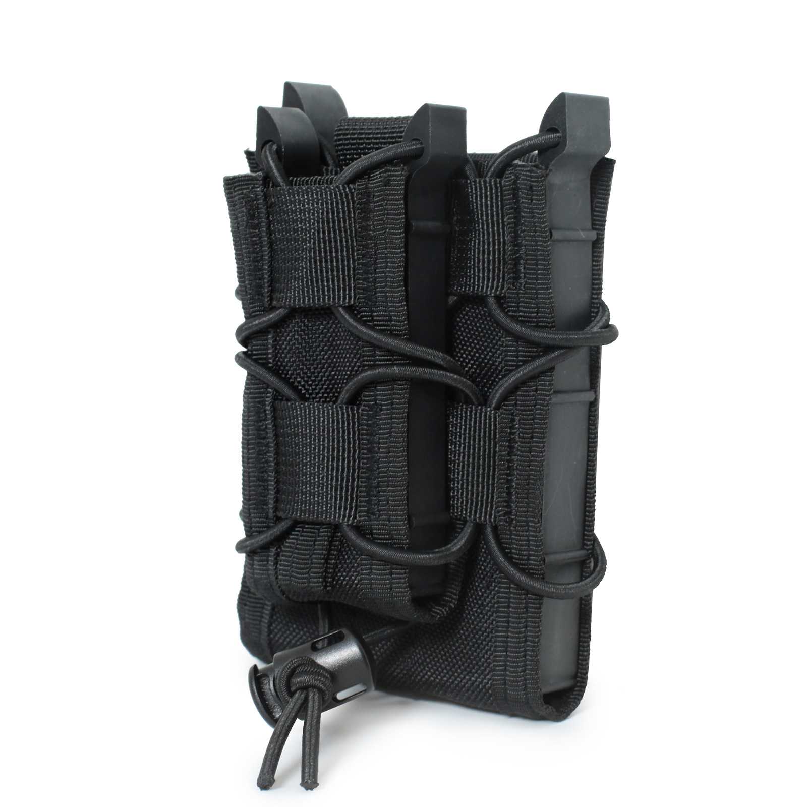(2개) 야외 전술 호랑이 카트리지 9MM 5.56 MOLLE 빠른 풀 세트 MOLLE 액세서리 패키지 군사 팬 CS.