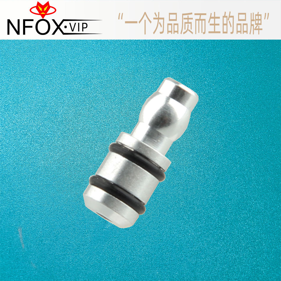 Bicycle hydraulic brake oil change hose connector conversion piece…