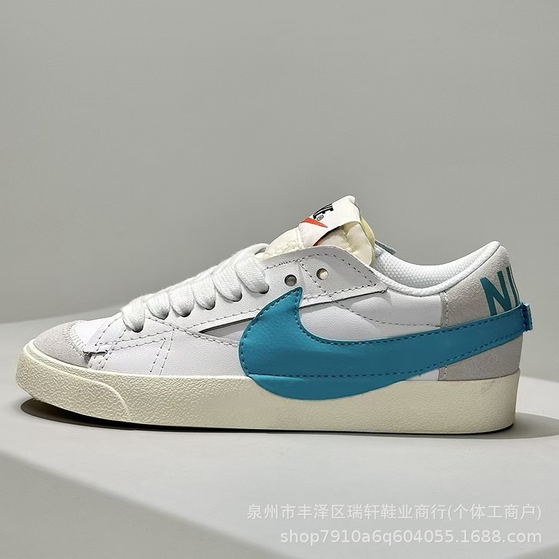 莆田鞋 Blazer Low’77 复古经典低帮百搭开拓者男女休闲运动板鞋|undefined
