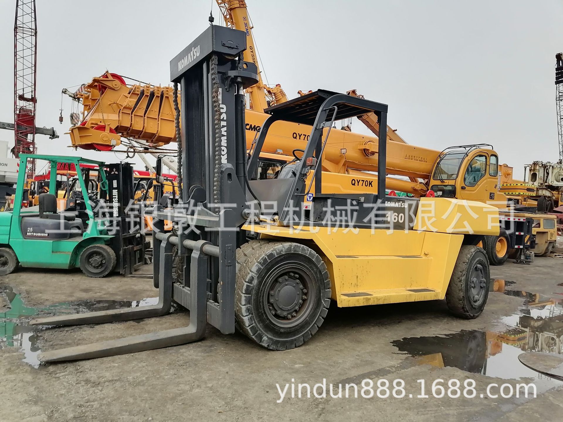 二手出售TCM16吨叉车 Komatsu小松16吨 TCM15吨叉车
