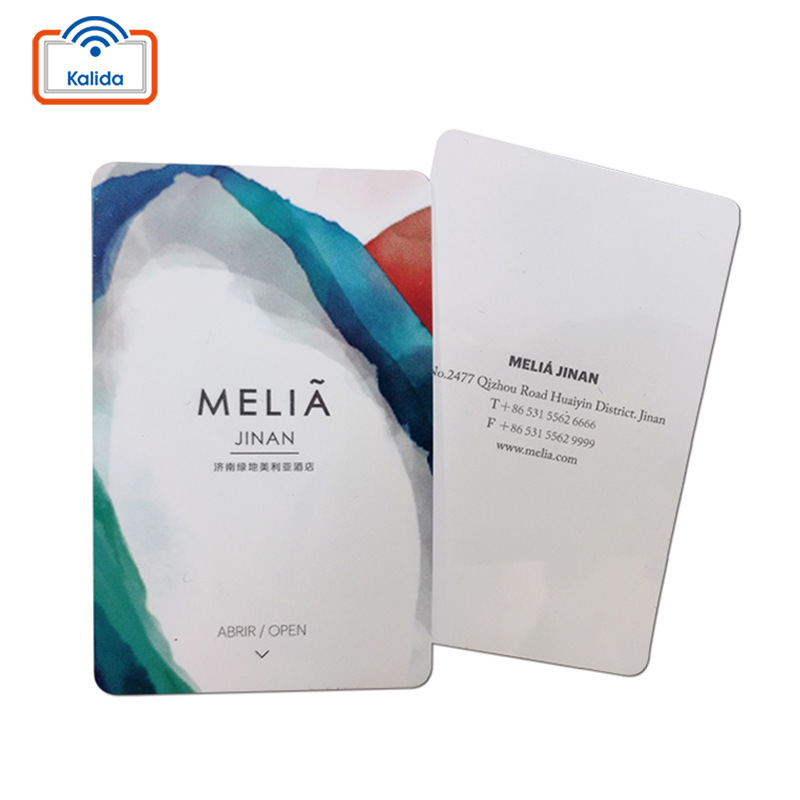 制作512芯片房卡 彩色印刷pvc酒店门锁卡 ving卡
