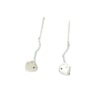 Matte cute short small universal earrings, 2021 collection, city style