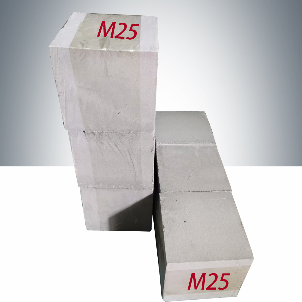 砌筑砂浆M25试块 抹灰砂浆M25试块 砂浆试块  砂浆送检试块