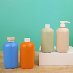 スポット200ml 300ml 500ml hdpeプラスチック分注ボトル多色シャンプーボトル入浴剤ボトル
