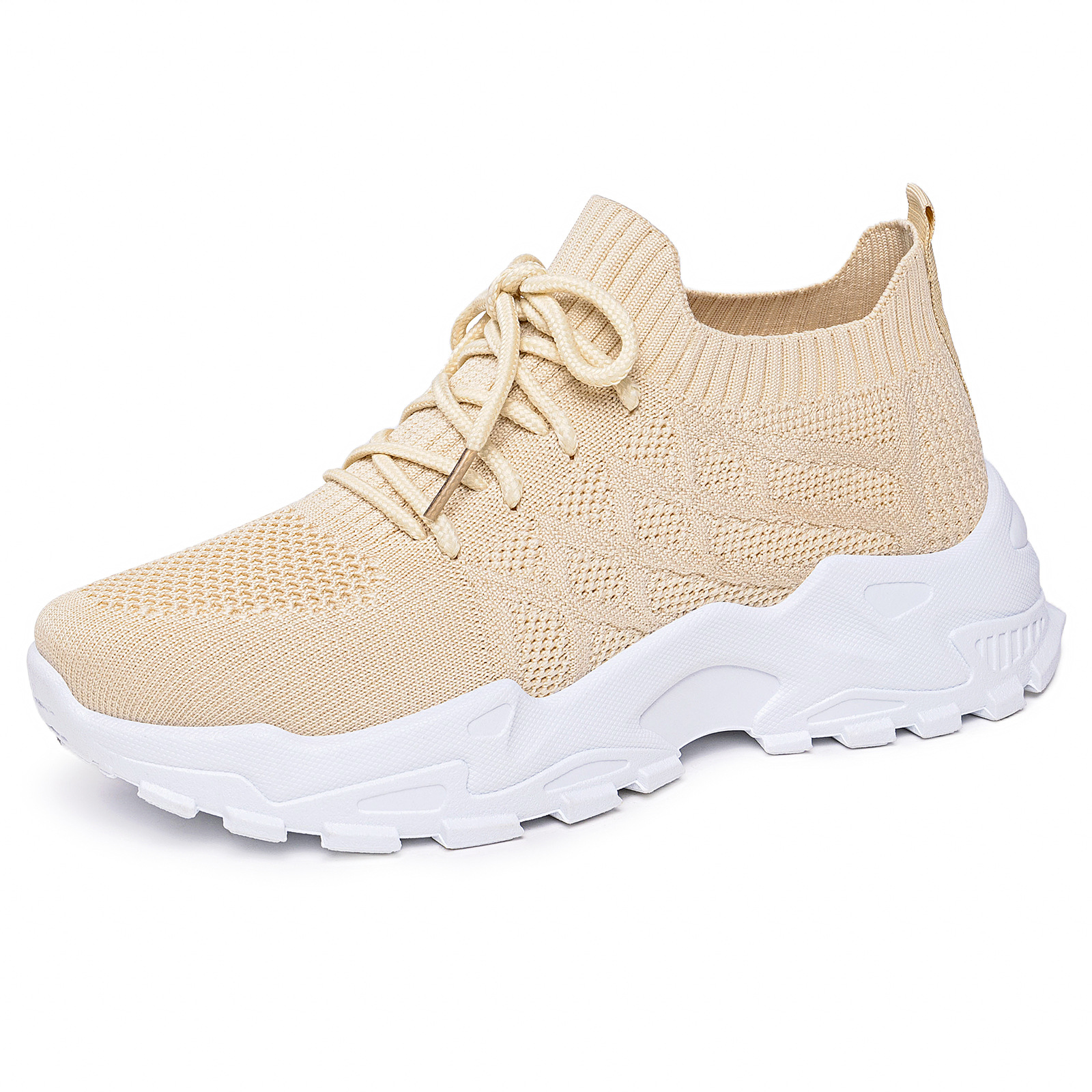 Zapatos de mujer zapatos transfronterizos de alta altura zapatos de papá transpirables no olor zapatos deportivos zapatos casuales cómodos zapatos simples