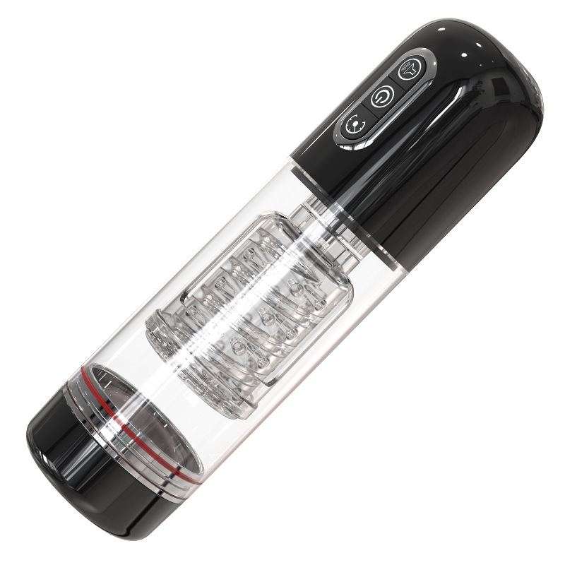 飞机杯全自动伸缩旋转自慰器男用锻炼自慰器成人性爱男性情趣用品