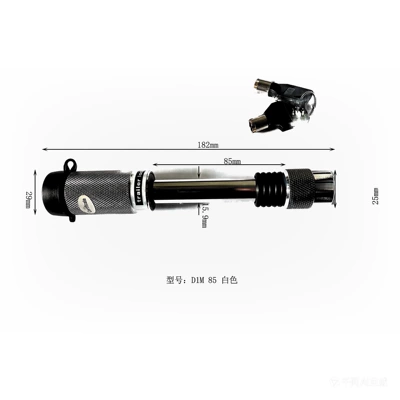 Semi-Trailer Yacht Tow Arm Special – Car lock - d1m-85-white