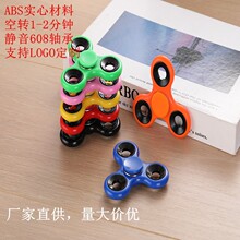 创意网红玩具ABS塑料支架三叶指尖陀螺手指减压免打孔陀螺工厂批