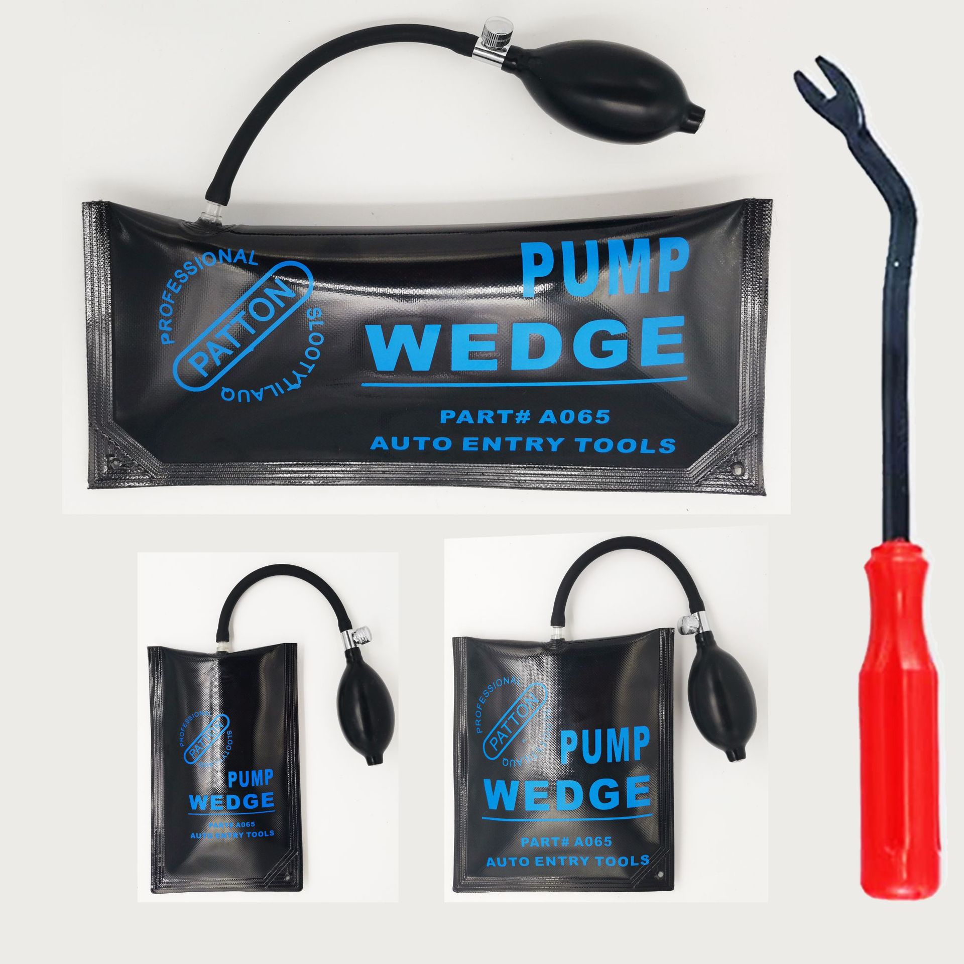 支撑定位气囊气垫门窗安装调平工具 内置硬板 三件套