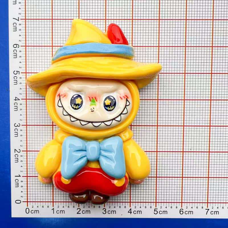 漫画特大カード人形 diy 樹脂アクセサリー手作り冷蔵庫マグネット素材キーホルダーペンダントアクセサリーパッチバッチ|undefined