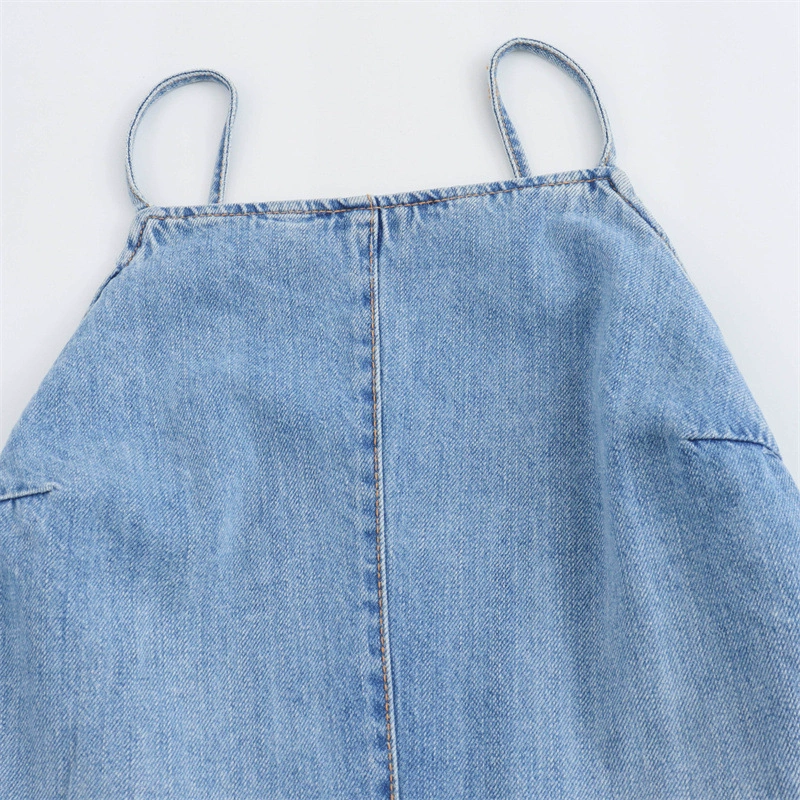 Summer fashionable overall, European style, slim fit, backless