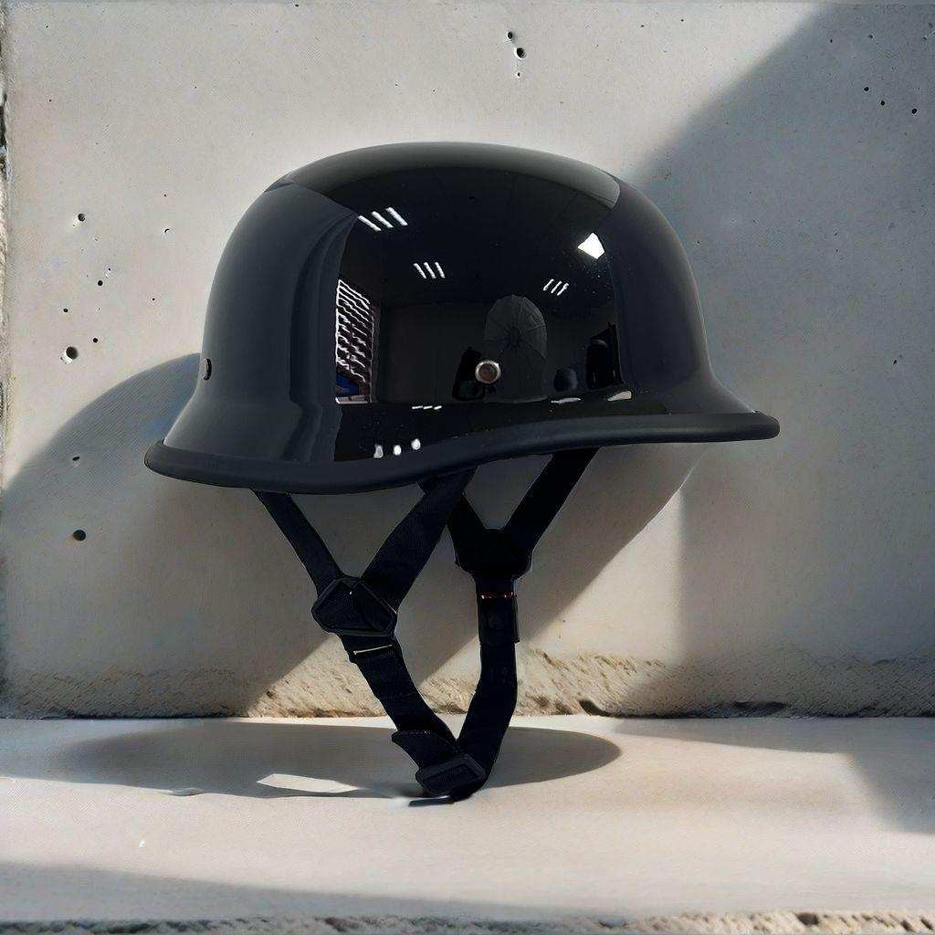 New certified motorcycle retro helmet, motorcycle helmet, bucket hat, Harley-style steel helmet, military helmet, cruiser half helmet