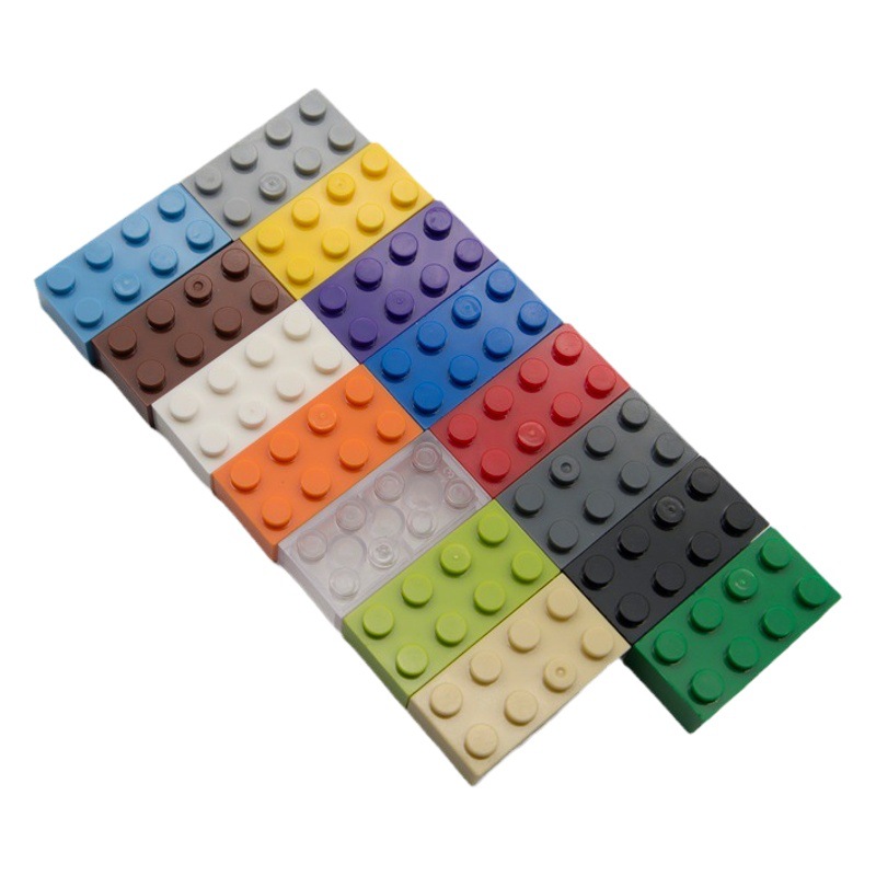 [Minimum Order of 50g] Cross-Border Moc Building Blocks Compatible with Height 3001 Small Particle Building Block Parts Assembly 2X4 High Bricks