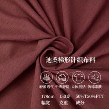 源头工厂定制网眼布150g迪桑鸟眼布 针织面料吸湿透气 高弹网眼布