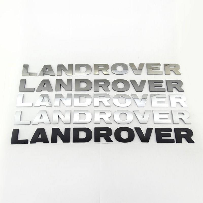 Applicable Land Rover LAND ROVER Word Mark Found 3/4 Cover English Letter Mark Front Mark Rear Rear Car Mark