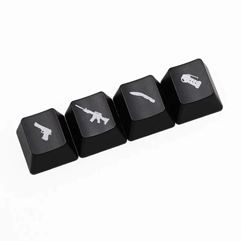 ABS-материал, прозрачность пиксель любви ESC+WASD+стрелки, персональная механическая клавиатура MX крест хризантема-ключевыеcaps