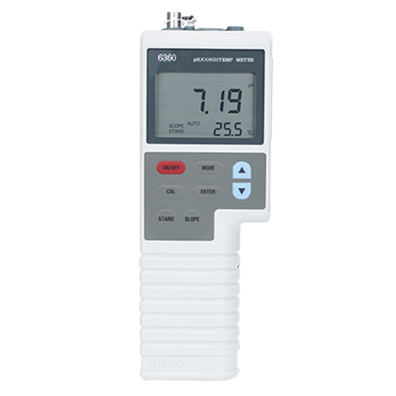 美国任氏Jenco6360便携式ph计测试仪酸度计酸碱度仪【免费开票】