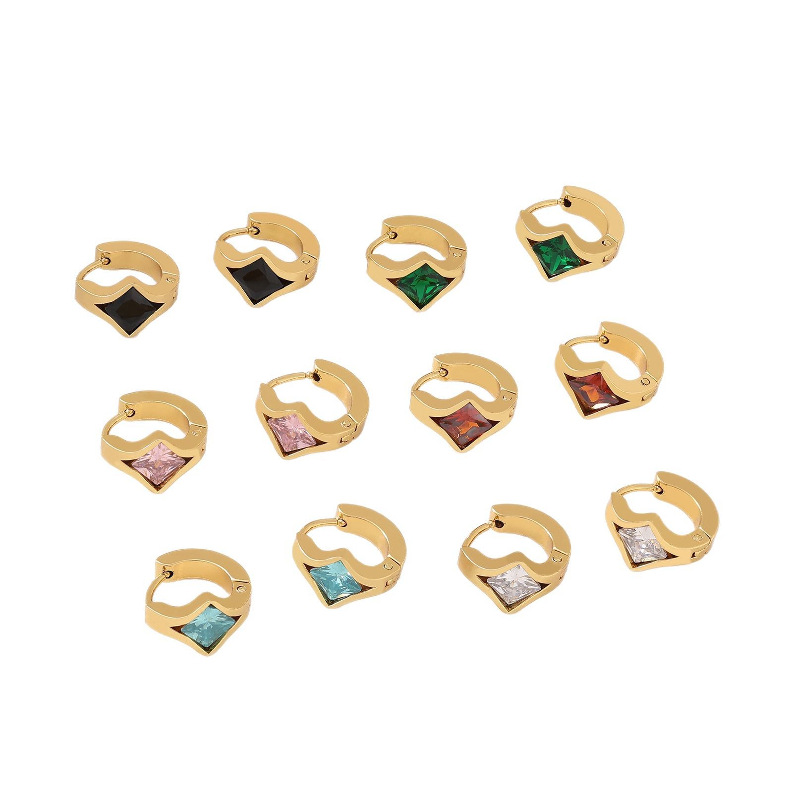 Labret piercing jewelry detail image