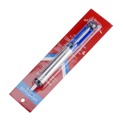 Manual small half aluminum solder suction pump anti-slip soldering gun repair welding soldering iron companion welding tool package