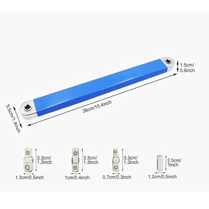 Многофункциональный удлинение гаечный ключ удлинение трещотка удлинение гаечный ключ offset Extension