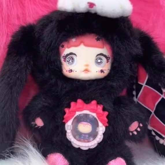新しい本物の Nommi Nuomier 外国のブラインドボックスぬいぐるみ人形手作り装飾品女の子ギフト|undefined