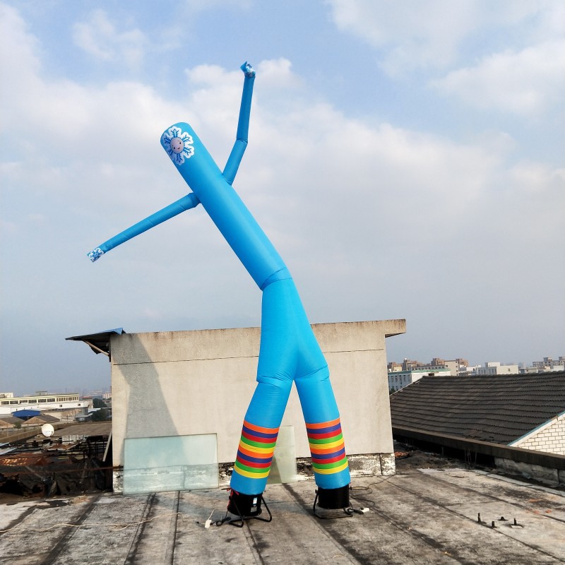 供应空中舞星充气开业庆典气模人3-10米单腿双腿卡通充气招手气模