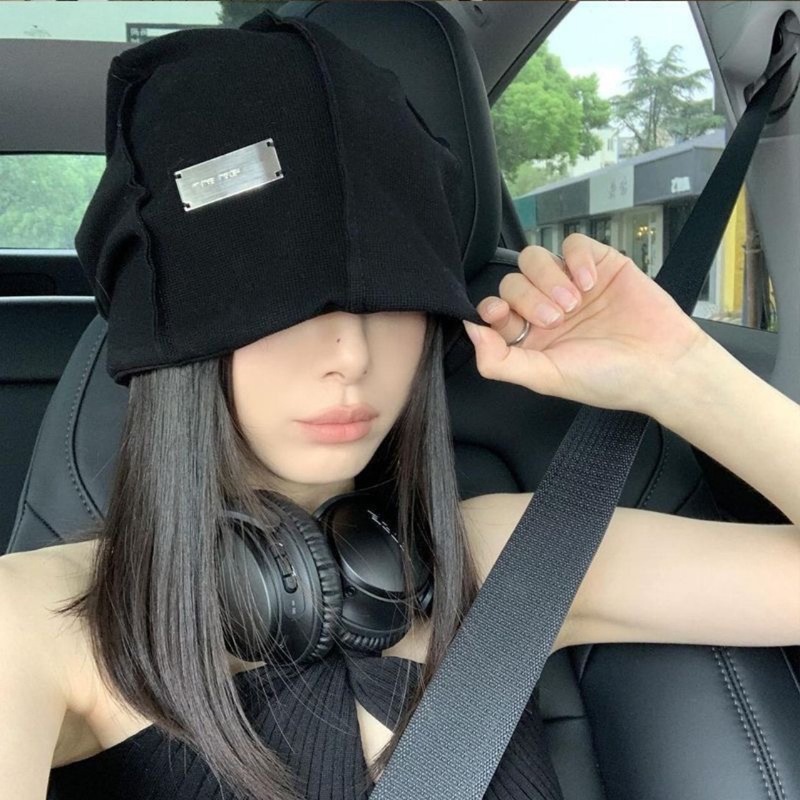 帽子とウィッグが一体化した女性の肩までの長さのショートヘア、頭囲が大きい、パイル帽子、レトロなニット帽、パイル帽子、ウィッグセット|undefined
