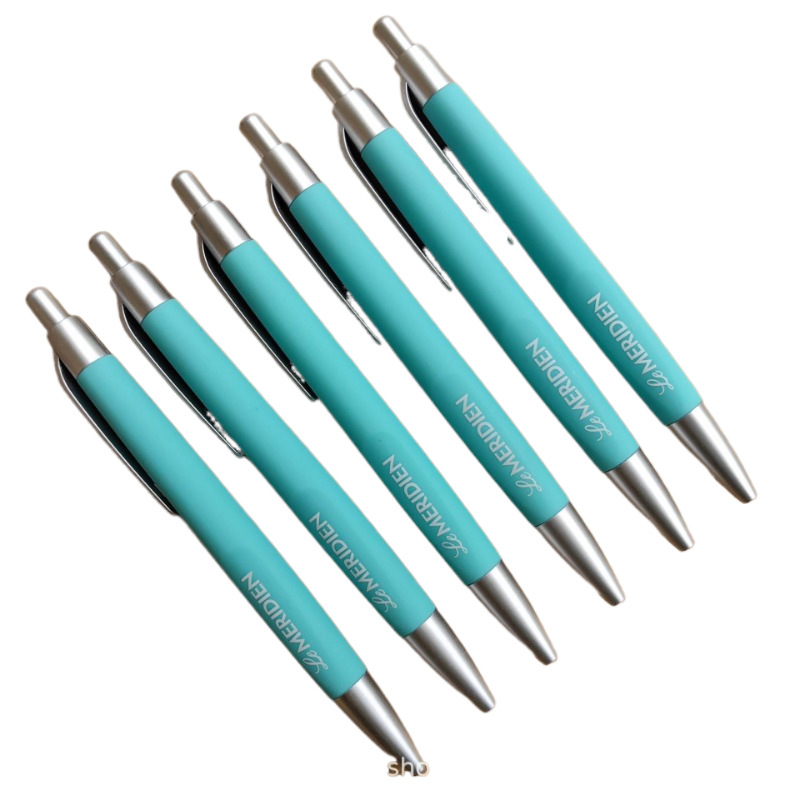 Aimee bolígrafo neutro bolígrafo spray logotipo de hotel pulsar bolígrafo publicitario suave escritura suave