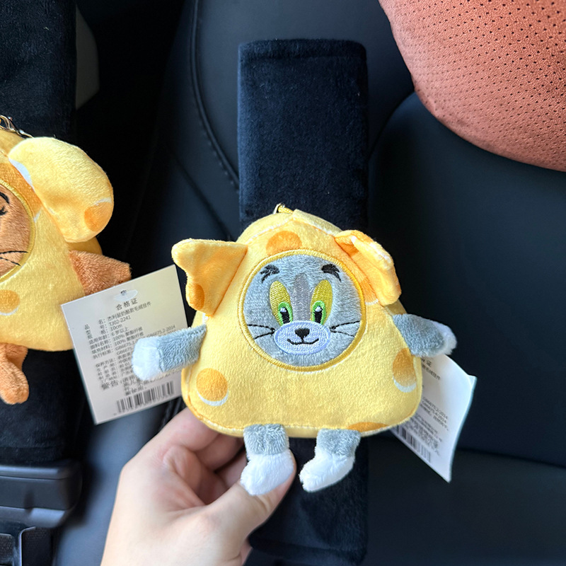 Protector de Hombro para Cinturón de Seguridad de Peluche para Auto