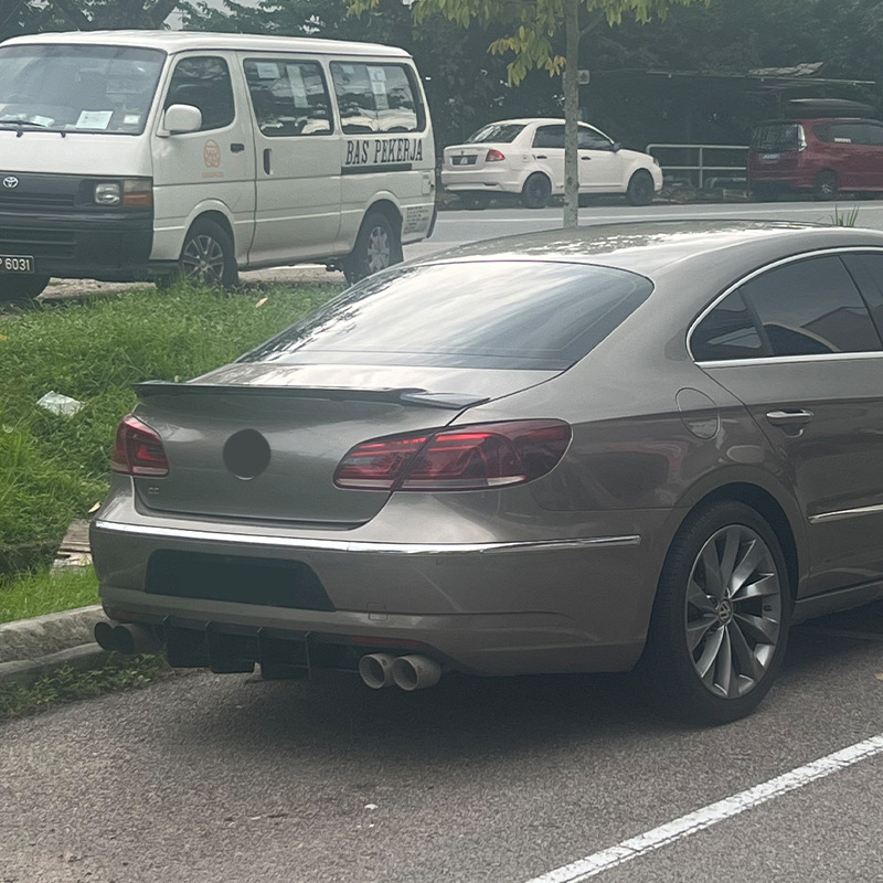 Suitable for Volkswagen old CC overseas Arteon MK2 2013-2018 rear bumper wind knife spoiler