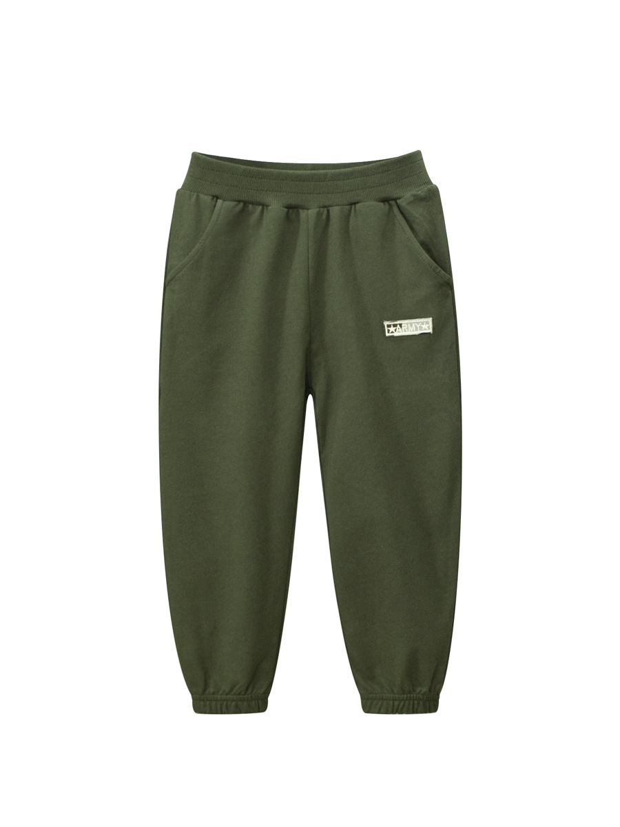 27kids Ropa infantil transfronteriza, novedades de otoño 2025, pantalones deportivos largos para niños, pantalones finos de una pieza para otoño, venta al por mayor image 3